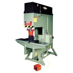 100 Ton - 9" D x 14" H Throat 460V 3PH Twin Hydraulic Punch Press - Eagle Tool & Supply