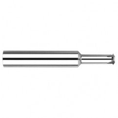 0.0640″ Cutter Diameter × 0.3120″ (5/16″) Reach Carbide Single Form #2 Thread Milling Cutter, 2 Flutes - Eagle Tool & Supply