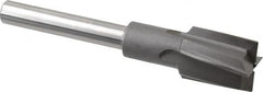 Made in USA - 1-1/16" Diam, 1/2" Shank, Diam, 4 Flutes, Straight Shank, Interchangeable Pilot Counterbore - Eagle Tool & Supply