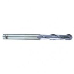 3mm Dia. - 50mm OAL - Diamond CBD - Ball End SE EM - 2 FL - Eagle Tool & Supply