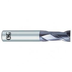 1mm Dia. - 45mm OAL - Diamond CBD - 30° Helix - Square End SE EM - 2 FL - Eagle Tool & Supply