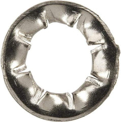 Value Collection - M5 Screw, 5.3mm ID, Stainless Steel Internal Tooth Lock Washer - 10mm OD, Uncoated, Grade 316 & Austenitic A4 - Eagle Tool & Supply