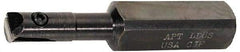 APT - 3/4" Min Bore Diam, 5-1/4" OAL, 1" Shank Diam, Indexable Boring Bar - 3" Max Bore Depth, TPG 321 Insert, Screw Holding Method - Eagle Tool & Supply