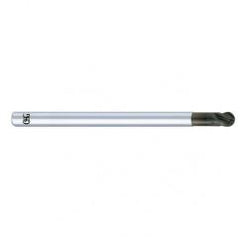2mm Dia. - 75mm OAL - Diamond CBD - Ball End SE EM - 4 FL - Eagle Tool & Supply