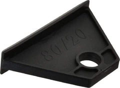 80/20 Inc. - 3" Wide, 1.6" High, Open Shelving Polymer Shelf - Nylon, 1.05" Deep, Use with Series 15 - Eagle Tool & Supply