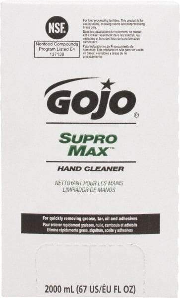 GOJO - 2 L Dispenser Refill Liquid Hand Cleaner - Beige - Eagle Tool & Supply