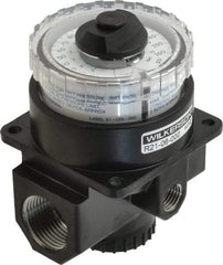 Wilkerson - 3/4 NPT Port, 220 CFM, Zinc Dial Air Regulator - 5 to 160 psi Range, 300 Max psi Supply Pressure, 1/4" Gauge Port Thread, 3.2" Wide x 4.19" High - Eagle Tool & Supply