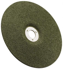 3M - 36 Grit, 4-1/2" Wheel Diam, 1/8" Wheel Thickness, Type 27 Depressed Center Wheel - Ceramic, 13,300 Max RPM, Compatible with Angle Grinder - Eagle Tool & Supply