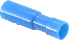 3M - 16 to 14 AWG Crimp Bullet Connector - Blue Nylon Insulation - Eagle Tool & Supply