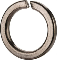 Value Collection - M24, 24.5mm ID, 35.9mm OD, 5mm Thick High Collar Split Lock Washer - 18-8 Austenitic Grade A2 Stainless Steel, Uncoated, 24.5mm Min ID, 25.5mm Max ID - Eagle Tool & Supply
