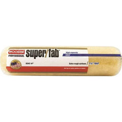 Wooster Brush - 1-1/4" Nap, 14" Wide Paint Roller - Extra-Rough Texture, Synthetic Knit - Eagle Tool & Supply