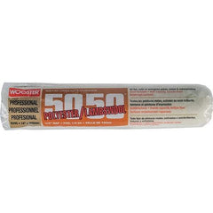 Wooster Brush - 1/2" Nap, 14" Wide Paint Roller - Semi-Rough Texture, Wool/Poly Blend - Eagle Tool & Supply