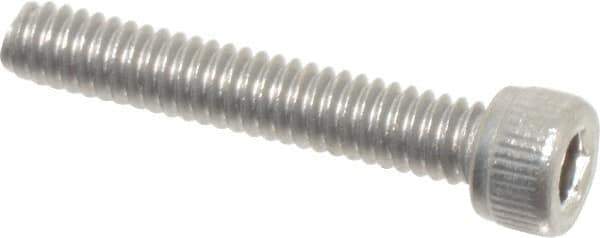 Value Collection - #5-40 UNC Hex Socket Drive, Socket Cap Screw - Grade 18-8 Stainless Steel, Uncoated, 3/4" Length Under Head - Eagle Tool & Supply