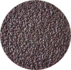 3M - 1" Disc Diam, 60 Grit, Aluminum Oxide Quick Change Disc - Type R Attaching System, Coated, Brown, Medium Grade, 30,000 RPM, 361F Series - Eagle Tool & Supply