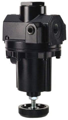 ARO/Ingersoll-Rand - 1/2 NPT Port, 200 CFM, Zinc Diaphragm Operated Regulator - 0 to 30 psi Range, 400 Max psi Supply Pressure, 1/4" Gauge Port Thread, 3.62" Wide x 7.2" High - Eagle Tool & Supply