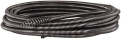 Ridgid - 3/8" x 35' Drain Cleaning Machine Cable - Bulb Auger, 1-1/4" to 1-1/2" Pipe, Use with Models K39, K40 & K50 - Eagle Tool & Supply