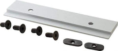 80/20 Inc. - 1-1/2" Wide, 6" High, Open Shelving Aluminum Container Hanger with Hardware - Aluminum, Use with 10 & 15 80/20 Inc. Series Compatible - Eagle Tool & Supply