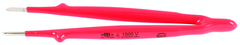 5" OAL INSULATED TWEEZERS STRAIGHT - Eagle Tool & Supply