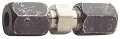 Made in USA - 3/4" OD, Grade 316Stainless Steel Union - 1-1/8" Hex, Comp x Comp Ends - Eagle Tool & Supply