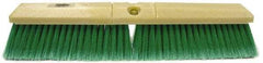 Weiler - 18" General Purpose Synthetic Push Broom - 3" Bristle Length, Foam Block, Threaded Handle Connection, Handle Sold Separately - Eagle Tool & Supply