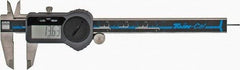 TESA Brown & Sharpe - 0 to 150mm Range, 0.01mm Resolution, IP40 Electronic Caliper - Stainless Steel with 40mm Stainless Steel Jaws, 0.03mm Accuracy - Eagle Tool & Supply