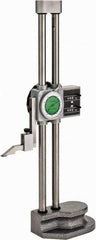 Value Collection - 12" Dial Height Gage - 0.001" Graduation, Accurate to 0.0015", Dial and Counter Display - Eagle Tool & Supply