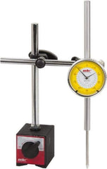 Value Collection - 0.001" Graduation, Indicator & Base Kit - 0.001 Inch Graduation, Includes Indicator, Magnetic Base, Point Set - Eagle Tool & Supply