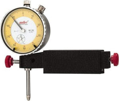 Value Collection - 0.001" Graduation, 0-100 Dial Reading, Dial Indicator & Base Kit - Include 1 Inch Import Dial Indicator, Base - Eagle Tool & Supply