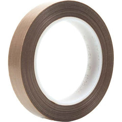 3M - 36 Yd x 3/4" Brown PTFE Film Tape - Eagle Tool & Supply