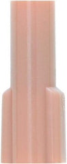 3M - 22 to 18 AWG, Vinyl, Partially Insulated, Female Wire Disconnect - 3/16 Inch Wide Tab, Red, RoHS 2011/65/EU Compliant - Eagle Tool & Supply