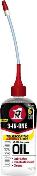 3-IN-ONE - 4 oz Bottle Thin Oily Film Penetrant/Lubricant - Clear - Eagle Tool & Supply