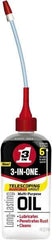 3-IN-ONE - 4 oz Bottle Thin Oily Film Penetrant/Lubricant - Clear - Eagle Tool & Supply