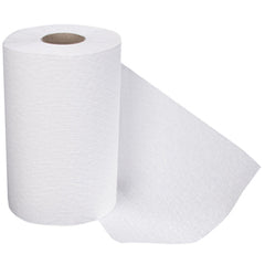 CASE OF 12 ROLLS Hardwound Roll Towel 350' White - Eagle Tool & Supply
