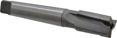 Made in USA - 1-1/8" Diam, 3 Flutes, Morse Taper Shank, Interchangeable Pilot Counterbore - Eagle Tool & Supply