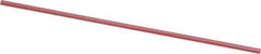 Value Collection - Round, Synthetic Ruby, Midget Finishing Stick - 50mm Long x 1mm Wide, Fine Grade - Eagle Tool & Supply