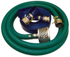 Alliance Hose & Rubber - Suction and Discharge Pump Hose Kits - For Use with 3 Inch Pumps with Cam and Groove Couplings - Eagle Tool & Supply