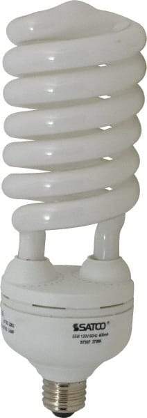 Value Collection - 55 Watt Fluorescent Residential/Office Medium Screw Lamp - 2,700°K Color Temp, 3,700 Lumens, T5, 10,000 hr Avg Life - Eagle Tool & Supply