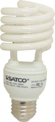 Value Collection - 23 Watt Fluorescent Residential/Office Medium Screw Lamp - 5,000°K Color Temp, 1,600 Lumens, T2, 10,000 hr Avg Life - Eagle Tool & Supply