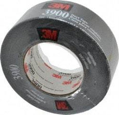 3M - 2" x 55m Black Duct Tape - 8.1 mil, Rubber Adhesive, Polyethylene Film Backing, 32 Lb/ln Tensile Strength, 200°F Max, Series 3900 - Eagle Tool & Supply