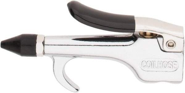 Coilhose Pneumatics - Rubber Thumb Lever Blow Gun - 1/4 NPT, Zinc - Eagle Tool & Supply