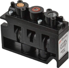 ARO/Ingersoll-Rand - 1/4", 2-Position Alpha Stacking Solenoid Valve - 1.9 CV Rate, 2-7/16" High x 3-1/4" Long - Eagle Tool & Supply