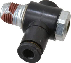 ARO/Ingersoll-Rand - 1/8" Male NPT x 5/32" Female NPT Right Angle Flow Control Valve - Eagle Tool & Supply