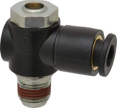 ARO/Ingersoll-Rand - 1/8" Male NPT x 1/4" Female NPT Right Angle Flow Control Valve - Eagle Tool & Supply