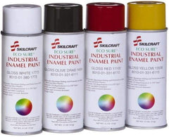 Ability One - Spray Paint - 16 OZ ORANGE 12197 ECO-SURE AEROSOL ENAMEL - Eagle Tool & Supply