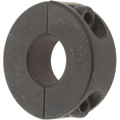 Value Collection - 13mm Bore, Steel, Two Piece Shaft Collar - 1-1/4" Outside Diam - Eagle Tool & Supply