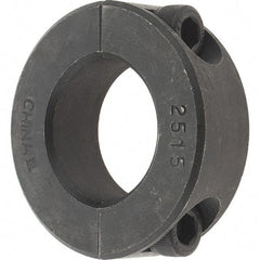 Value Collection - 25mm Bore, Steel, Two Piece Shaft Collar - 1-7/8" Outside Diam - Eagle Tool & Supply