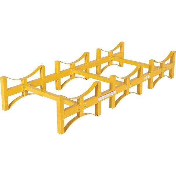 Vestil - 2,400 Lb Load Capacity, Drum Stacker - Eagle Tool & Supply