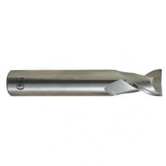 5.5mm x 6mm x 13mm x 50mm 2Fl  Square Carbide End Mill - Bright - Eagle Tool & Supply