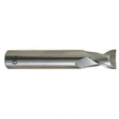 1mm x 4mm x 2.5mm x 40mm 2Fl  Square Carbide End Mill - Bright - Eagle Tool & Supply