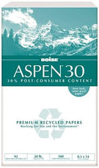 Boise - 8-1/2" x 14" White Copy Paper - Use with Laser Printers, High-Speed Copiers, Plain Paper Fax Machines - Eagle Tool & Supply